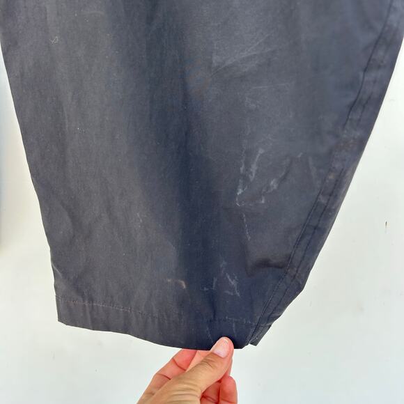 Amomento Women’s Curved Leg Pants Barrel Wide Cropped Small 0 Cotton - Picture 13 of 13